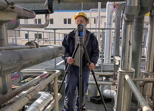 3D Laserscanning von Industrieanlagen
