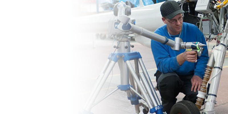 messarm akurates 3D Laserscanning mit Messarm
